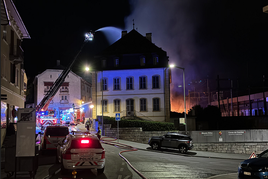 Sierre - police-secours incendie 2026 Anzère - station de ski